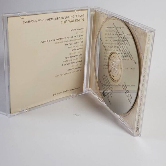 The Walkmen – Everyone Who Pretended to Like Me Is Gone (CD, 2002) Indie Rock Al - Picture 2 of 4